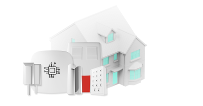 éléments d'une alarme anti-cambriolage pour la maison