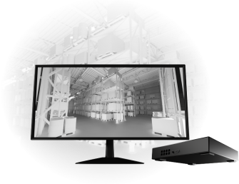Moniteur et enregistreur pour camera de surveillance